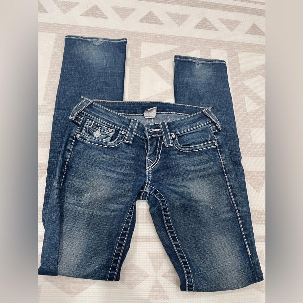 True Religion Crystal Disco Billy Size 25